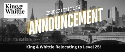 King and Whittle -Exciting Announcement-Relocating